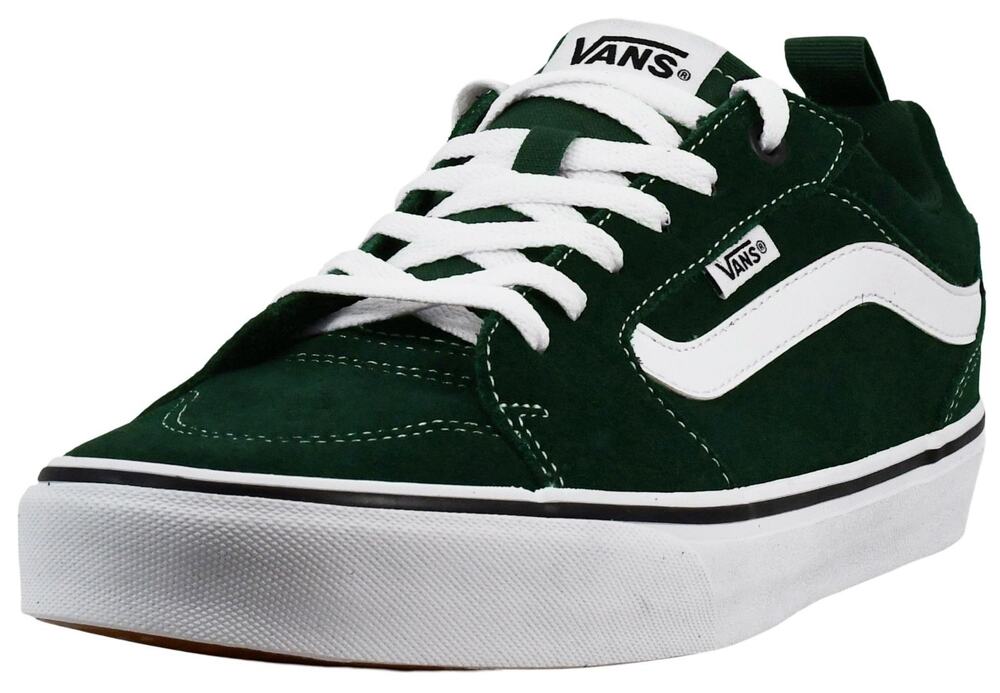 Vans Ward Men's Skateboard Sneakers Shoes 10.5 Suede Canvas Black/White